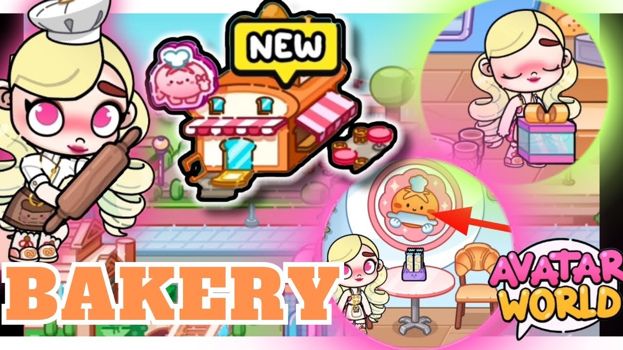 ALL secret KEYS update bakery in avatar world