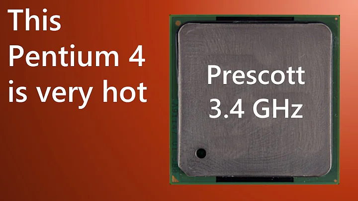 프레스콧 3.4GHz 리뷰 - Intel vs AMD