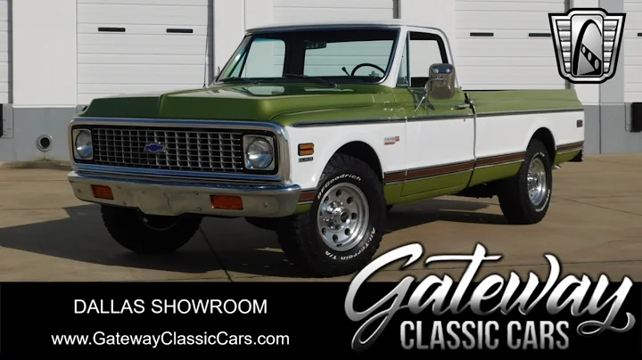 1972 Chevrolet C20 Super for Sale. Gateway Classic Cars of Dallas. #2776-DFW