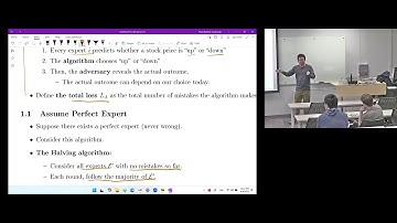 Lecture 12.1: Multiplicative Weights Update: Expert Game, No Regret Guarantee
