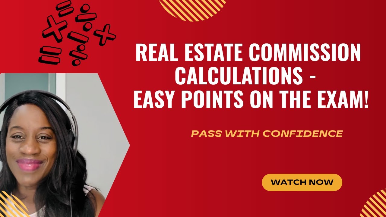 Real Estate Math: Calculating Commissions - YouTube