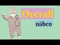 Winter Overall/Teddyanzug fürs Baby nähen-Videoanleitung für Kuschelanzug+KOSTENLOSEM SCHNITTMUSTER