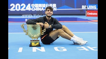 Reliving The Phenomenal Alcaraz v Sinner 2024 Beijing Final 🤩