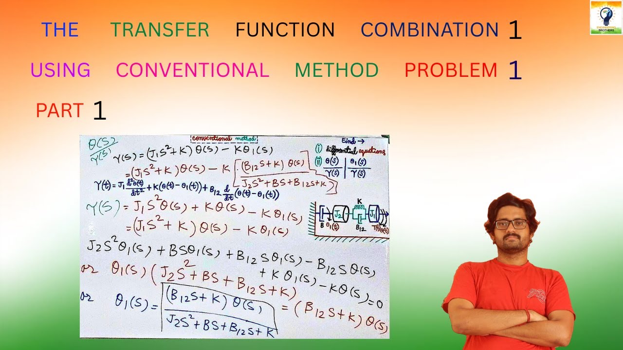 The transfer function combination 1 using conventional method problem 1 ...