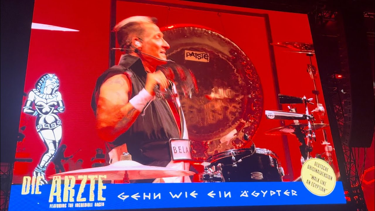 Die Ärzte - Geh’n wie ein Ägypter 23.08.2024 Berlin Tempelhofer Feld