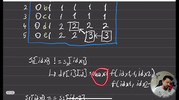 DP 13. En Uzun Ortak Alt Diziyi (Longest Common Subsequence) Yazdırma | String