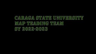 I will remember - Toto - CARAGA State University Map Reading Team 2023