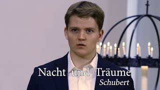 Video thumbnail of "Nacht und Träume (Schubert) | Aksel Rykkvin & Max Nyberg"