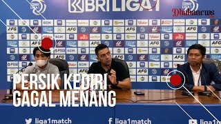 Persik Kediri Gagal Menang Lawan Bhayangkara FC, Javier Roca Minta Maaf