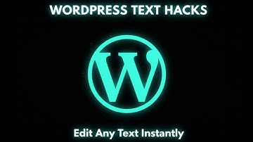 How to Change Any Text in Entire WordPress Website | Replace Content In WordPress Website