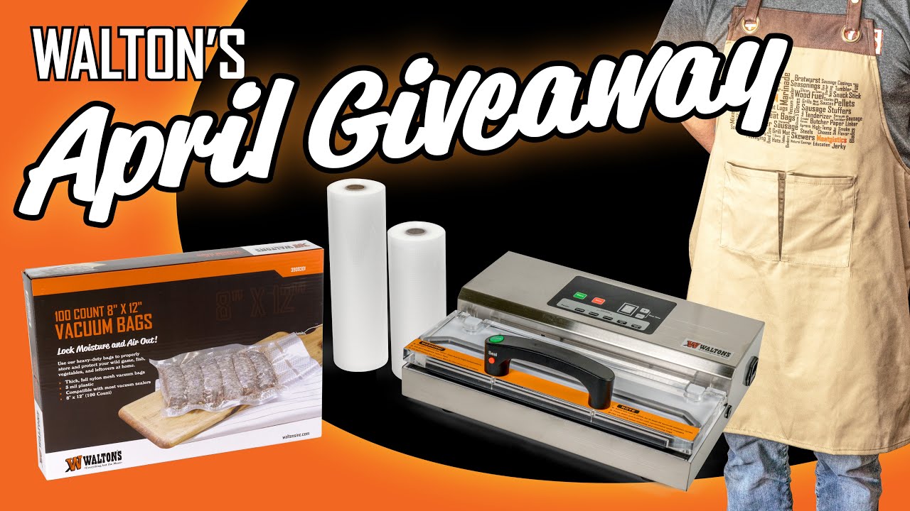 Walton's April Giveaway & Sales YouTube