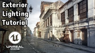 Exterior Lighting Tutorial in UE5.3 | Unreal Engine Tutorial