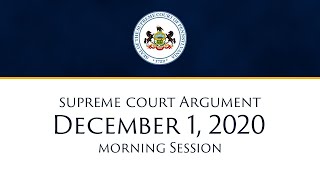 December 01, 2020 Supreme Court Morning Session