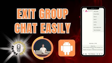 Hoe u een groepsgesprek met Android-gebruikers kunt verlaten