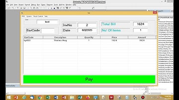 point of sale using  vb6 part1