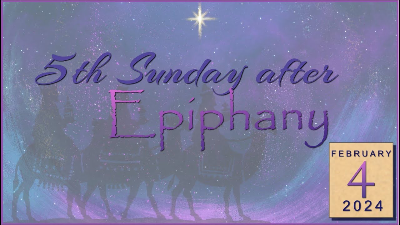 Trinity Lutheran Church Worship 5th Sunday after Epiphany February
