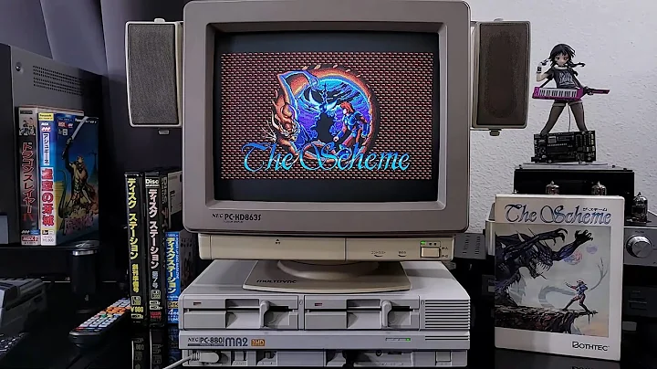 ザ・スキーム The Scheme (PC-8801) - Beginning Gameplay (Sound Board II)