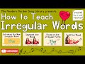 🎵 How to Teach Irregular Words | Mnemonic Song for Teaching Reading