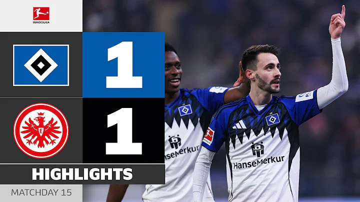 HAMBURGER SV - EINTRACHT FRANKFURT | Highlights | MD 15 – Bundesliga 2025/26