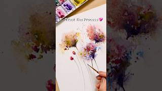Paint Splatter Effect 🌸 watercolor