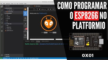 Como Programar o #ESP8266 no PlatformIO - Entrada digital