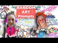 Random art prompts art  story time follow along  with co hosts myriam  diana