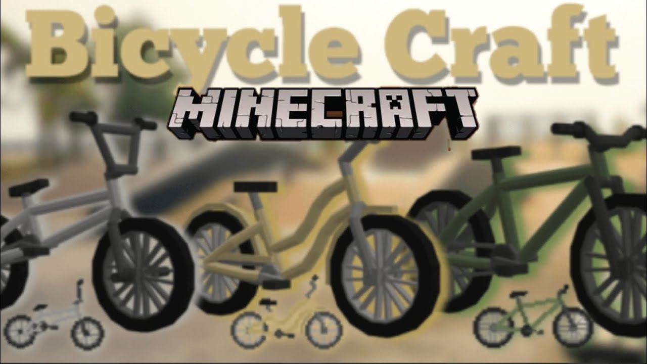 Bicycle mod in Minecraft / Minecraft - YouTube