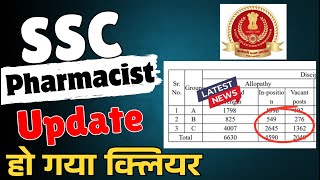 Ssc Pharmacist Vacancy Pharmacist Vacancy 2025 Cghs Group C 1362 Post Vacant Ssc Exam Update