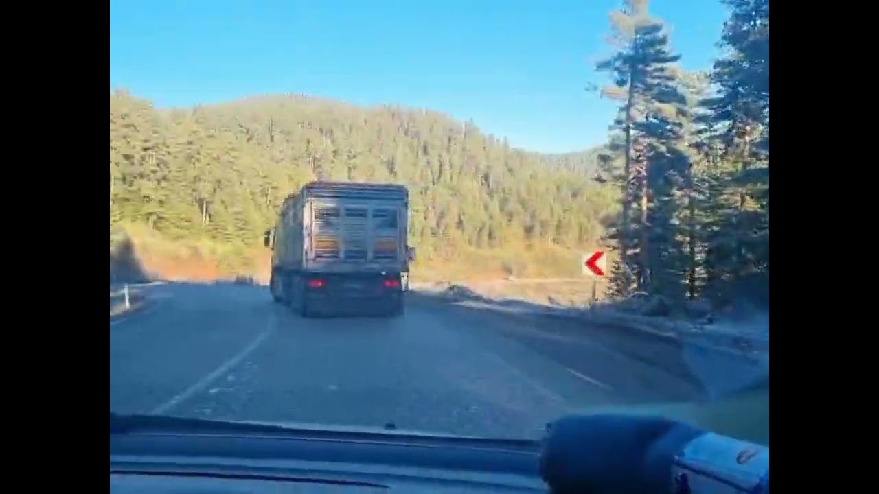 Uzun ince bir yolda#keşfet #yol