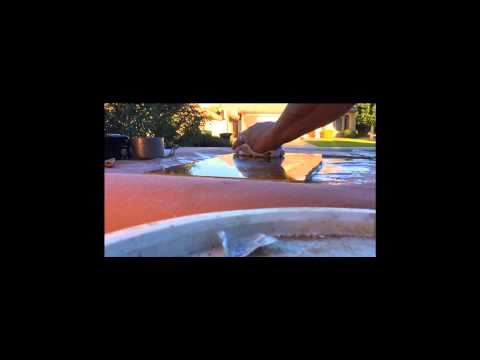 Travertine Scratch Removal by Scottsdale Travertine Polish