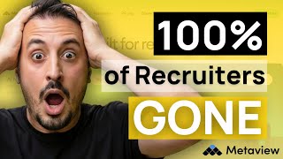 AI Is Replacing Recruiters Faster Than You Think Ex-Palantir Engineer Hiring Smarter With Metaview