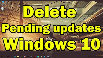 How to delete Pending Updates on Windows 10