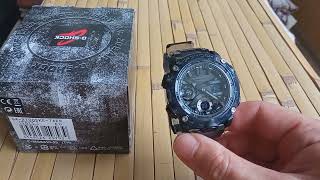 Casio G Shock GA 2000SKE-8AER обзор и настройка