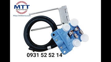 Tay lấy điện hộp kín 4P LCL - Cáp điện dẹt cầu trục - Báo quá tải cầu trục - Ray máng C cầu trục