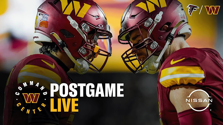 HELLO, PLAYOFFS!!!!! | Postgame LIVE: Washington Beats Atlanta in OT to Clinch NFL Playoff Spot