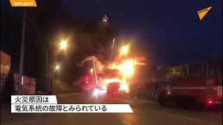 ロシア南部　花火倉庫が爆発