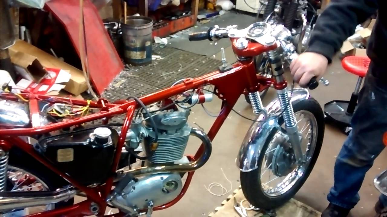 1968 Bsa B44 Start Up