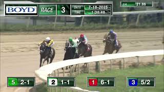 RACE 3 PROGRAM 7 18 2025