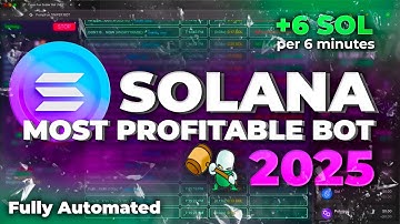 Solana Sniper BOT for Auto Snipe Memecoin on PumpFun | I Tried a Crypto Trading bot = Profit +6 Sol