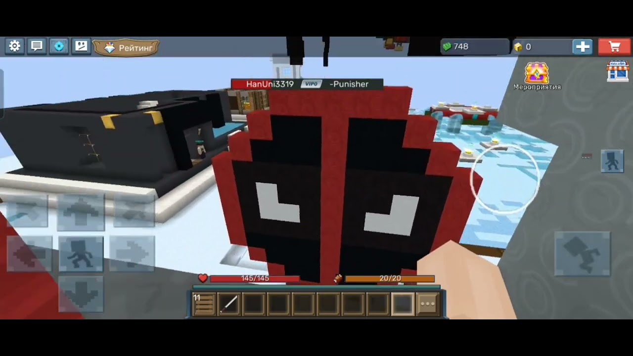 Прохождение игры «Hero Tycoon 2» в жанре «Blockman Go».