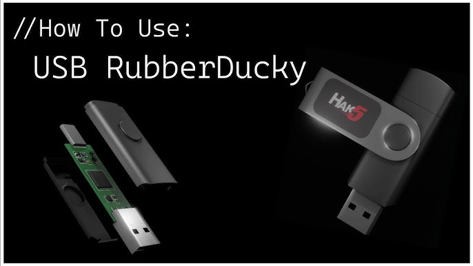 How I did it rubber ducky) - YouTube