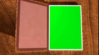 Chroma Effect -Animated Book Opening Green Screen Effect