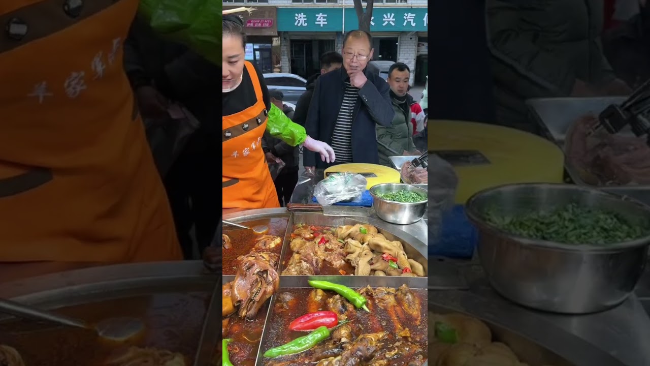 Ẩm thực đường phố chợ đêm Trung Quốc nhìn thấy đã thèm rồi 