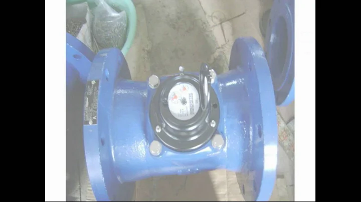 LXLC 250 paddle wheel water meter