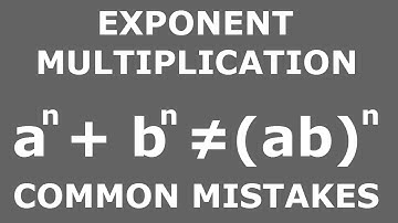 Exponents: common mistakes.