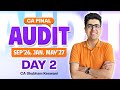 Day 2 CA Final Audit Sep'26, Jan,May'27 | CA Shubham Keswani (AIR 8) Mp3 Song