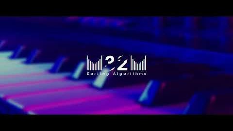 ◤M32M◢  Sorting Algorithms piano radixsort LSD 001
