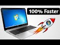 How to Speed Up Windows 7 Make Faster & Smoother  |  Very Easy Steps | 100% Faster