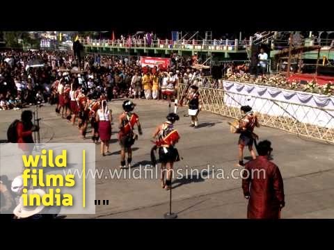 Ao Naga dance from Nagaland - YouTube