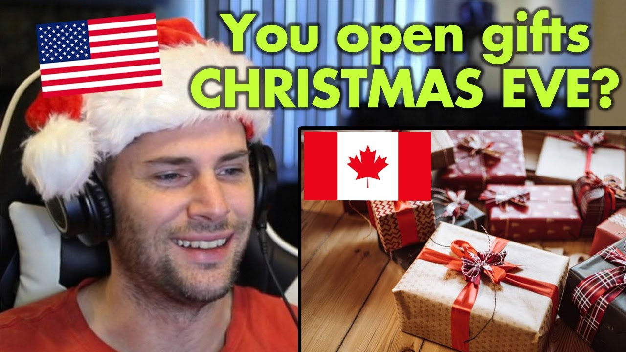 American Reacts to Canadian Christmas Traditions